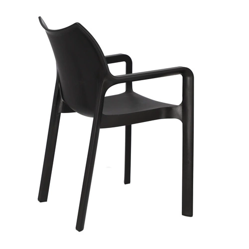 Krzesło Dionisio Black Arm chair Outlet