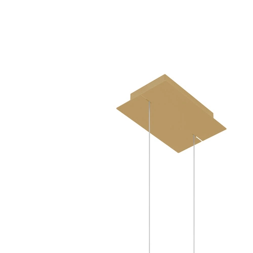 Lampa wisząca LED złota Rio 78 nowoczesna do salonu i nad wyspę kuchenną