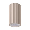Plafon sufitowy LED IVAR taupe nowoczesny do salonu i kuchni