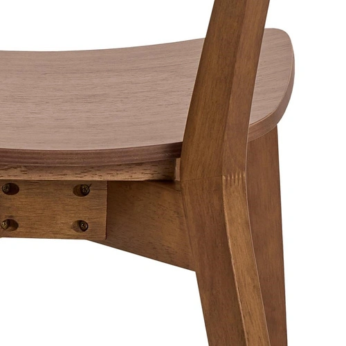 Actona Roxby krzesło drewniane do jadalni orzech nowoczesne