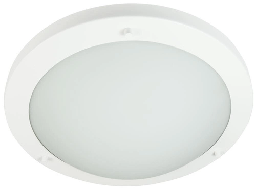 Plafon sufitowy LED Aquila 31 cm biały szklany okrągły IP44 nowoczesny do łazienki