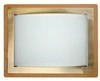 Plafon Mera  (28x36) E27 2x60W drewno/ metal
