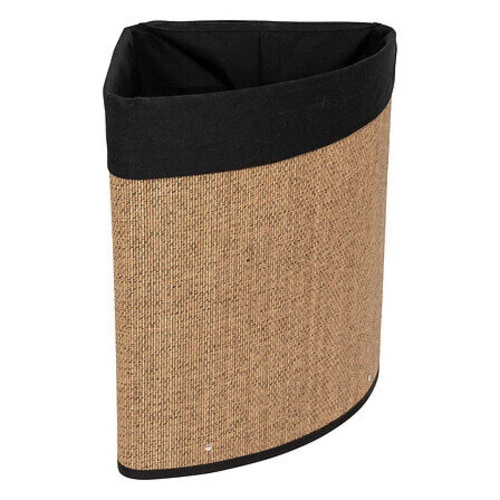 Bambusowy narożny kosz na pranie do łazienki 48L 5five simply smart styl skandynawski