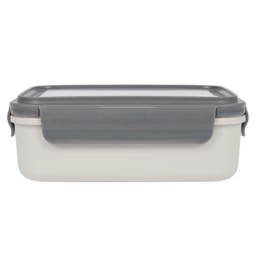 Lunchbox Clip Intesi szary nowoczesny pojemnik na lunch do pracy i szkoły 1,26 l z polipropylenu