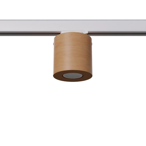 Plafon ORBIS naturalne drewno GU10 3000K  7W 510lm #W