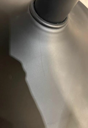 Stołek barowy Bar One Tap Simplet czarny matowy OUTLET