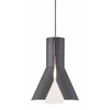 Lampa wisząca Origami Design 1 biały/czarny
