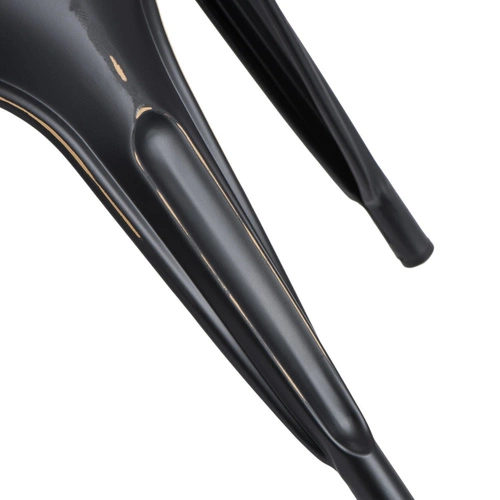 Krzesło metalowe Paris czarne industrialne do jadalni i kuchni D2.DESIGN sztaplowane