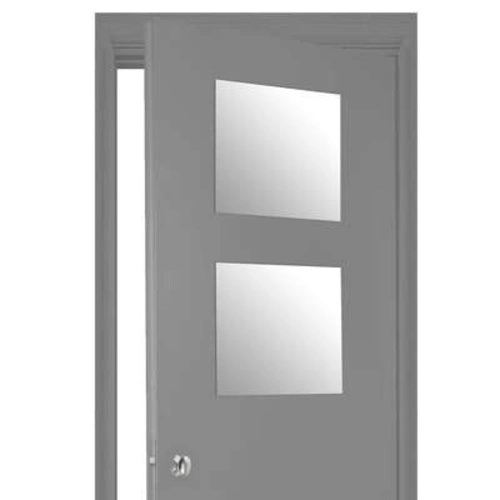 Zestaw 2 luster samoprzylepnych 40x40 cm kwadratowych do przedpokoju 5five simply smart