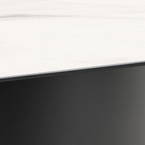 Stół do jadalni Marbella 200x100 biały ceramiczny nowoczesny Actona