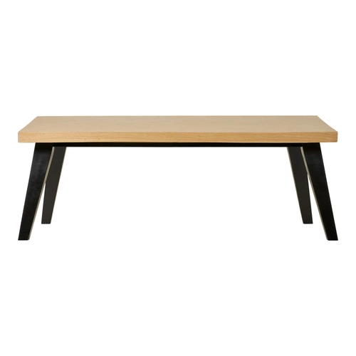 Stolik kawowy Amora 60x120cm naturalny/  czarny