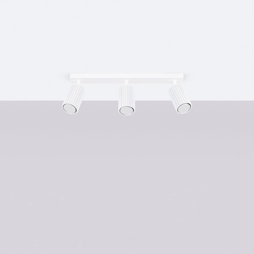 Plafon KARBON 3L biały