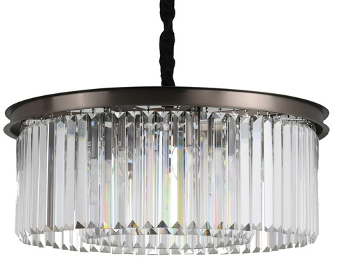 Lampa wisząca SPARKLE ROUND antracyt 60cm