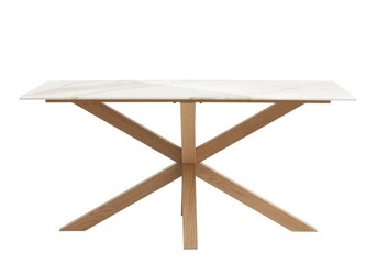 Stół do jadalni Ravello 160x90 z ceramicznym blatem dąb naturalny