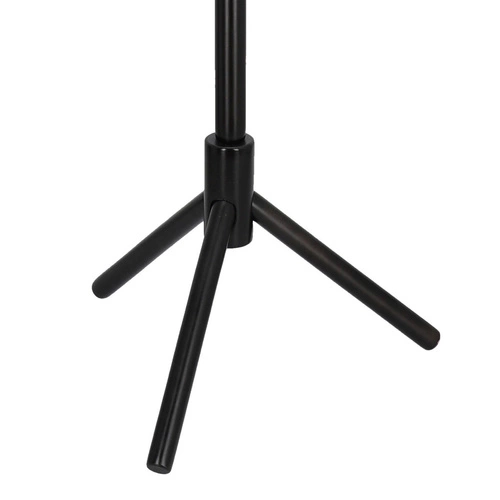 Nowoczesny wieszak stojący do przedpokoju Madura czarny z drewna bukowego Intesi