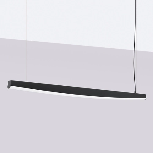 Lampa wisząca LED JORUN 150 czarna nowoczesna regulowana do kuchni i nad stół Thoro