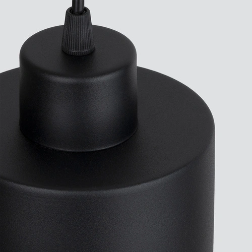 Lampa wisząca SAVAR 1 czarna nowoczesna regulowana metalowa do salonu i kuchni