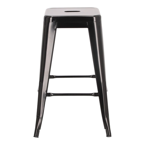 Hoker Paris 66cm czarny inspirowany Tolix OUTLET