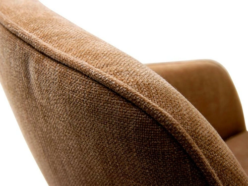 Krzesło obrotowe Cowley do jadalni tapicerowane z podłokietnikami