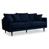 Sofa 3-osobowa Candice granatowa