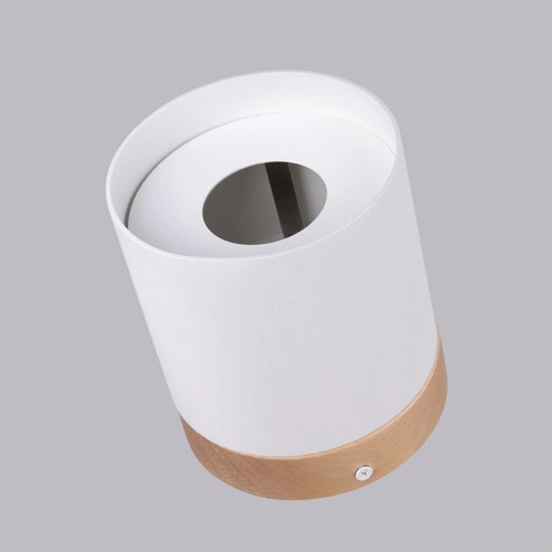 Plafon sufitowy RIF biały nowoczesny skandynawski do salonu, kuchni i sypialni SOLLUX