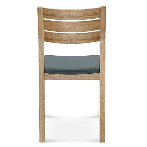 Krzesło drewniane Fameg Lennox do jadalni i kuchni skandynawskie personalizowane buk