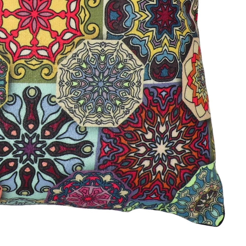 Poduszka dekoracyjna welurowa Valencia 40x40 z nadrukiem antyalergiczna do salonu