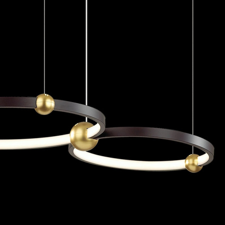 Ledowa lampa wisząca Aurora no.2 40cm