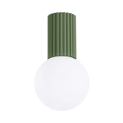 Plafon HALO zielony oliwkowy IP44