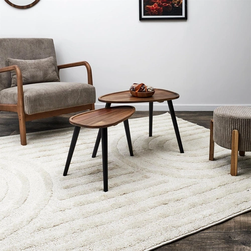 Zestaw 2 stolików Noby akacja Outlet