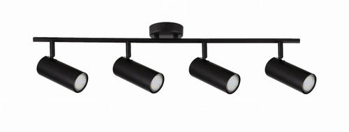 Lampa sufitowa Colly czarny 4x15W GU10  klosz czarny