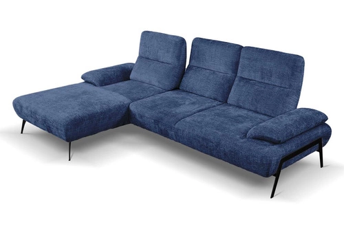 Narożnik Rasmus granatowy lewy Perfect Harmony 77 GR3