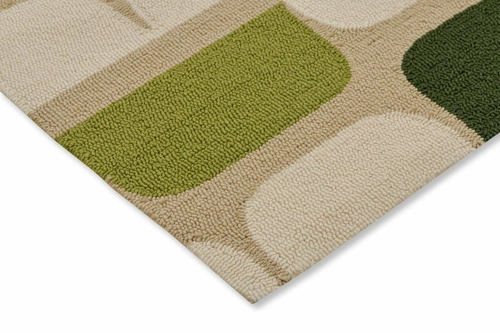 Dywan zewnętrzny nowoczesny Kivi Multi Citrus 250x350 cm do tarasu i ogrodu łatwoczyszczący