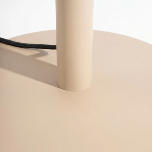 TRANG lampa stojąca do salonu beżowa nowoczesna LED 4000K