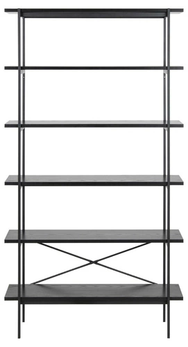 Regał Angus czarny OUTLET