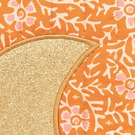 Atmosphera Nomade pudełko materiałowe do regału 29x29 pomarańczowe do garderoby i zabawek