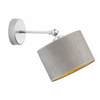 Kinkiet TETE GOLD srebrny, szary