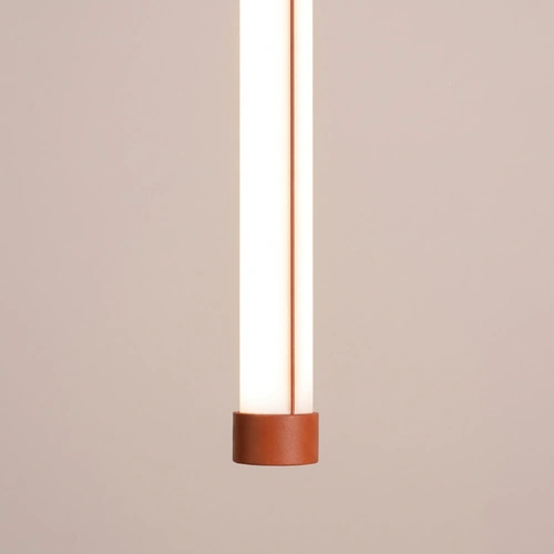 Lampa wisząca TRANG 75 LED terrakota regulowana nad wyspę
