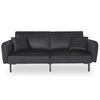 Sofa rozkładana Giulia czarna