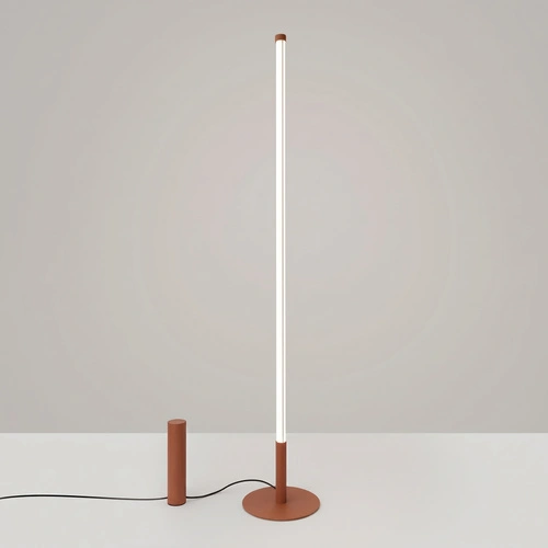 Lampa stojąca do salonu TRANG mocca nowoczesna LED 4000K