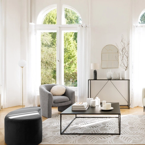 Lampa stojąca Dris złota nowoczesna metalowa do salonu i sypialni Atmosphera 135 cm