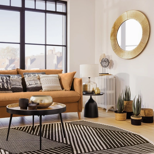 Lustro Milda 90cm złote outlet