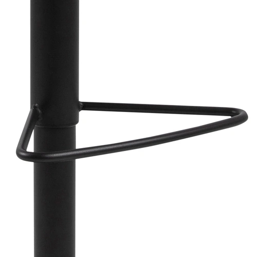 Hoker Kimmy antracytowy obrotowy z oparciem regulowany do kuchni