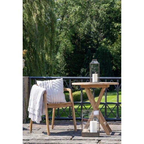 Latarnia Mysore złota wysoka szklana