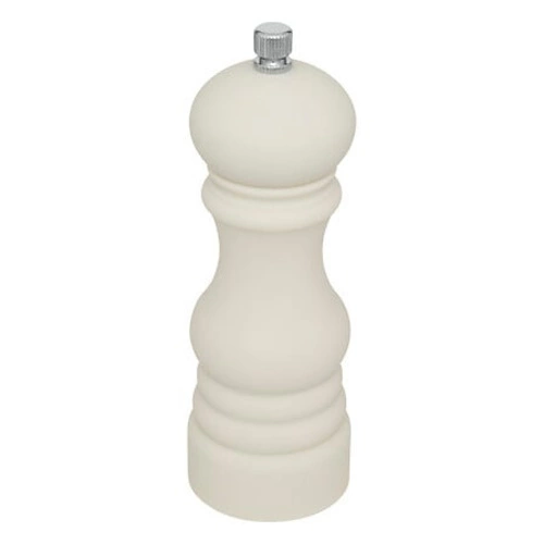 Zestaw 2 młynków do soli i pieprzu Sensia 5five plastikowy nowoczesny biały zielony