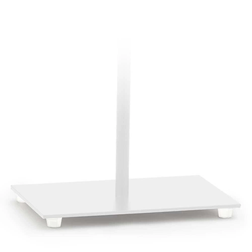 Lampka nocna do sypialni nowoczesna biała z abażurem AMALFI LYSNE 40 cm skandynawska