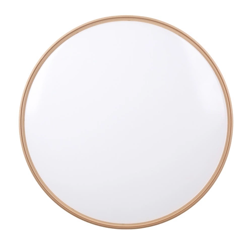 Plafon sufitowy LED Montana 40 cm biały złoty nowoczesny okrągły do salonu i sypialni