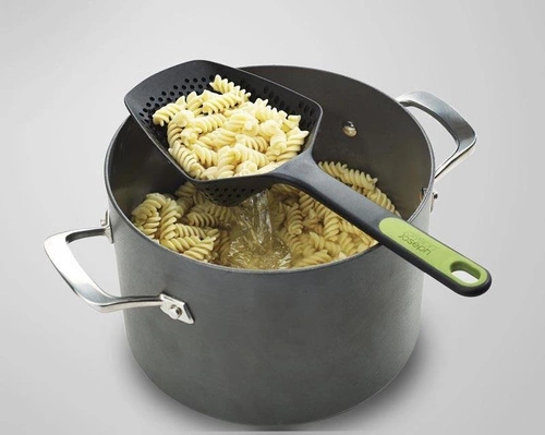 Łyżka cedzakowa, Scoop Plus Large JJ szary/zielony