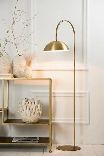 Lampa podłogowa Jupiter złota outlet