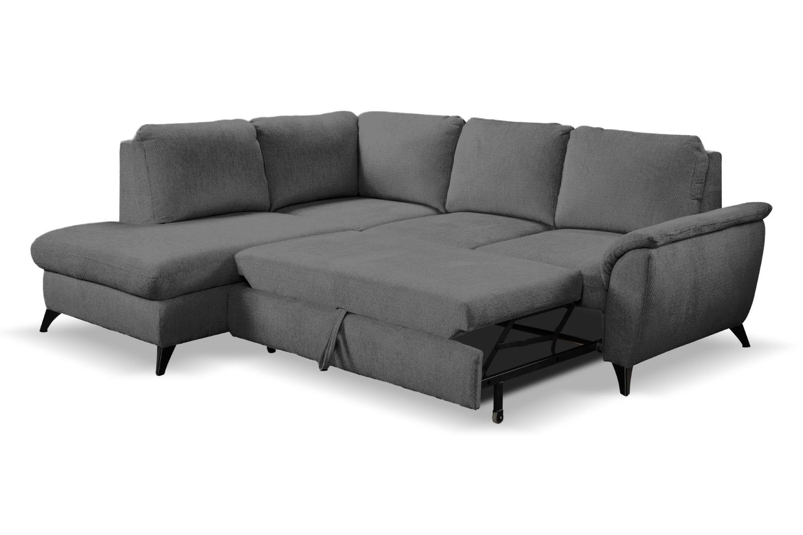 Narożnik Nevada z funkcją spania lewy szary Spot 03 GR2